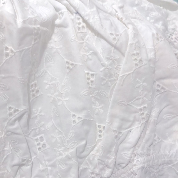 White eyelet crop top - Picture 5 of 5